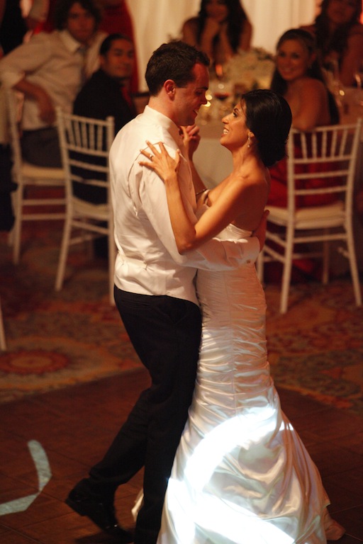 Wedding celebration at Cabrillo Arts Pavilion, Santa Barbara