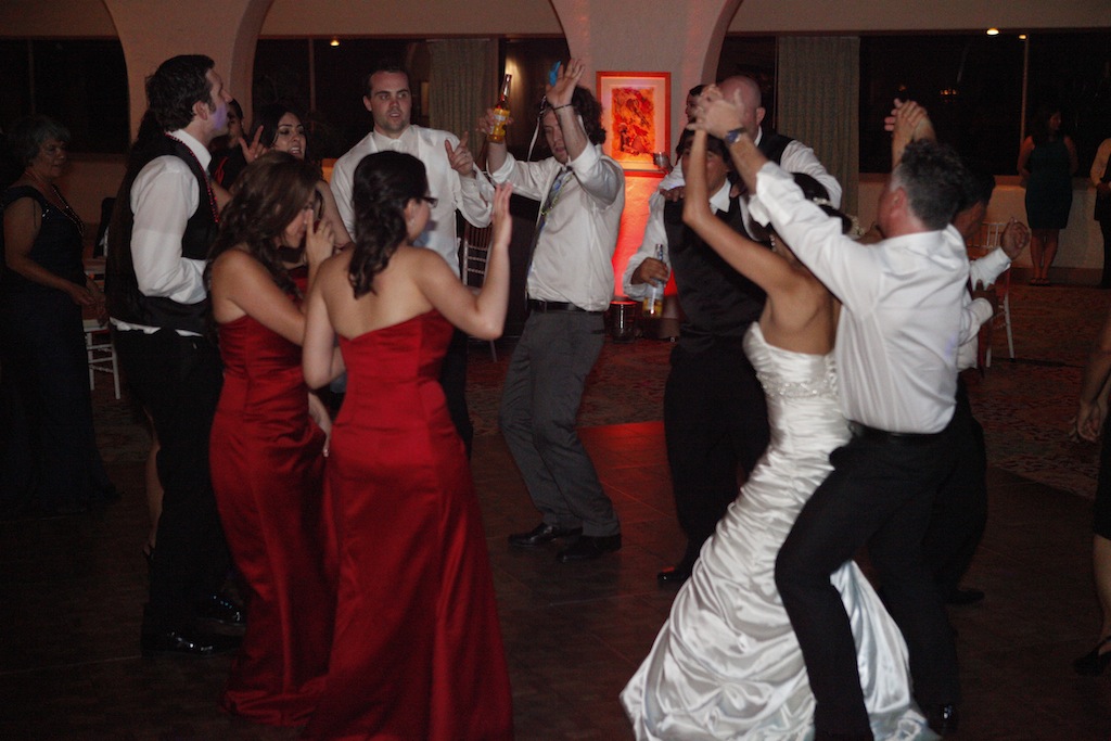 Wedding celebration at Cabrillo Arts Pavilion, Santa Barbara