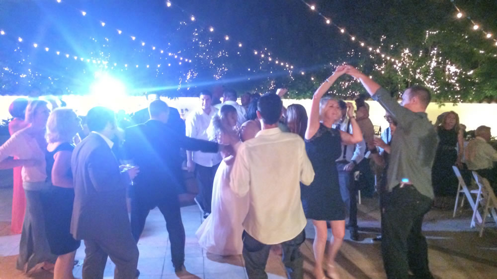 Wedding celebration at Eden Gardens, Simi Valley