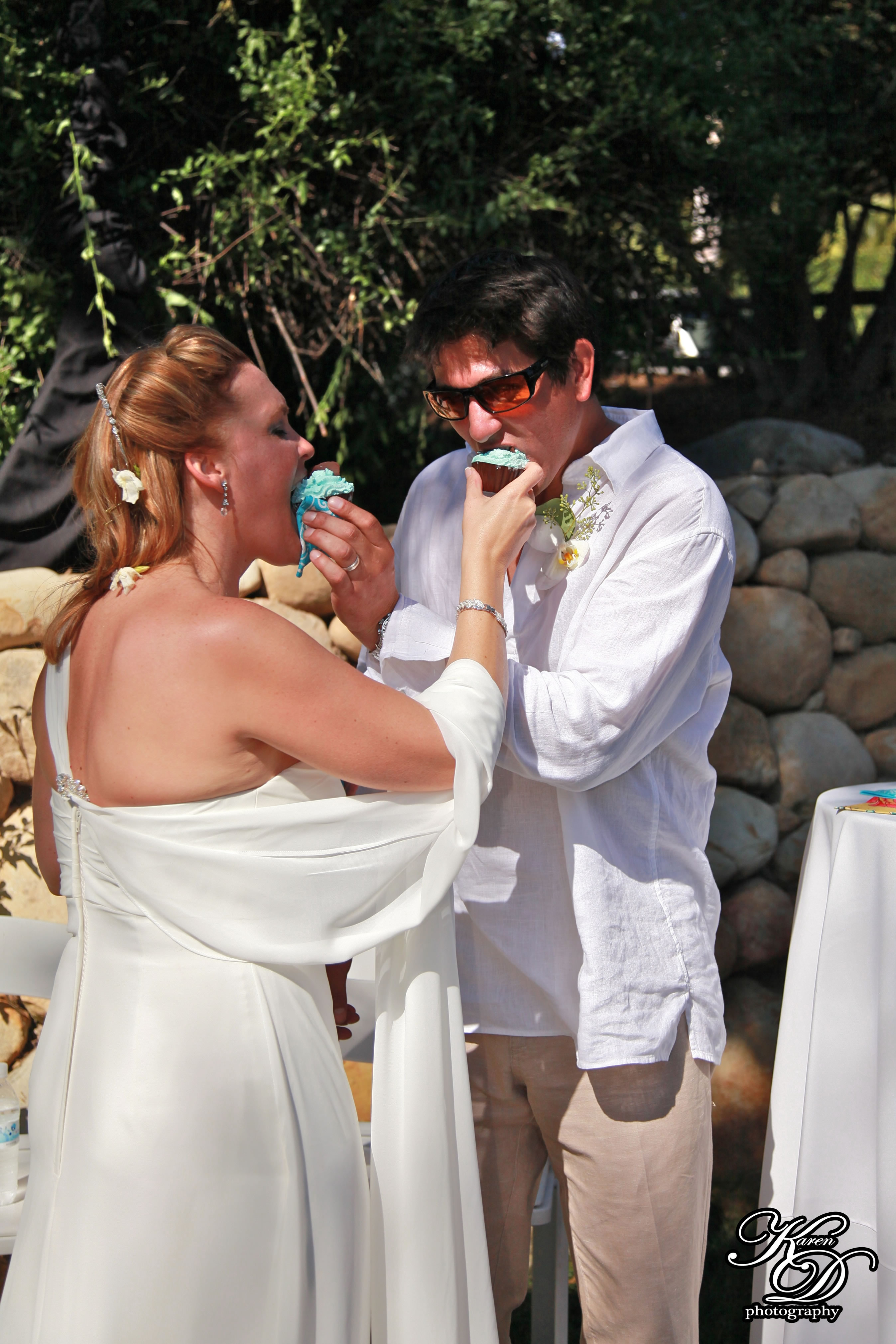 Wedding celebration at Santa Barbara