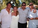 Wedding celebration at Santa Barbara