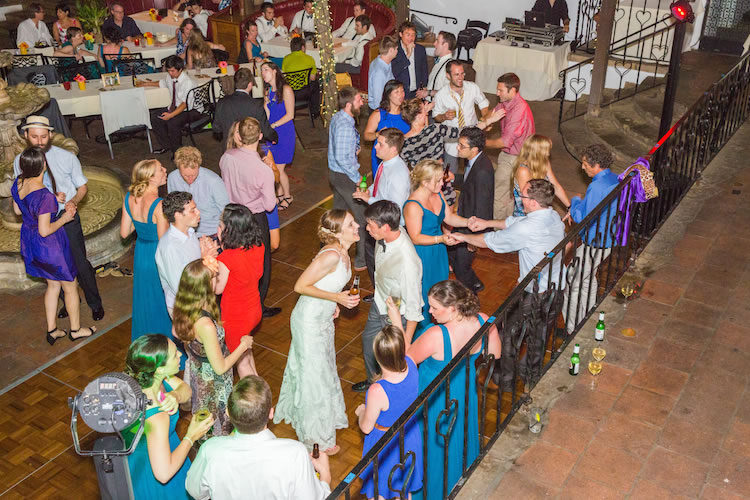 Wedding at El Paseo, Santa Barbara, with DJ JAS