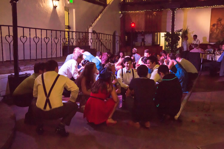 DJ JAS Productions wedding at El Paseo, Santa Barbara