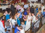 Wedding celebration at El Paseo, Santa Barbara