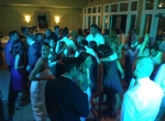 Custom gobo lighting and up-lighting by DJ JAS