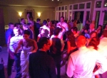 Custom gobo lighting and up-lighting by DJ JAS