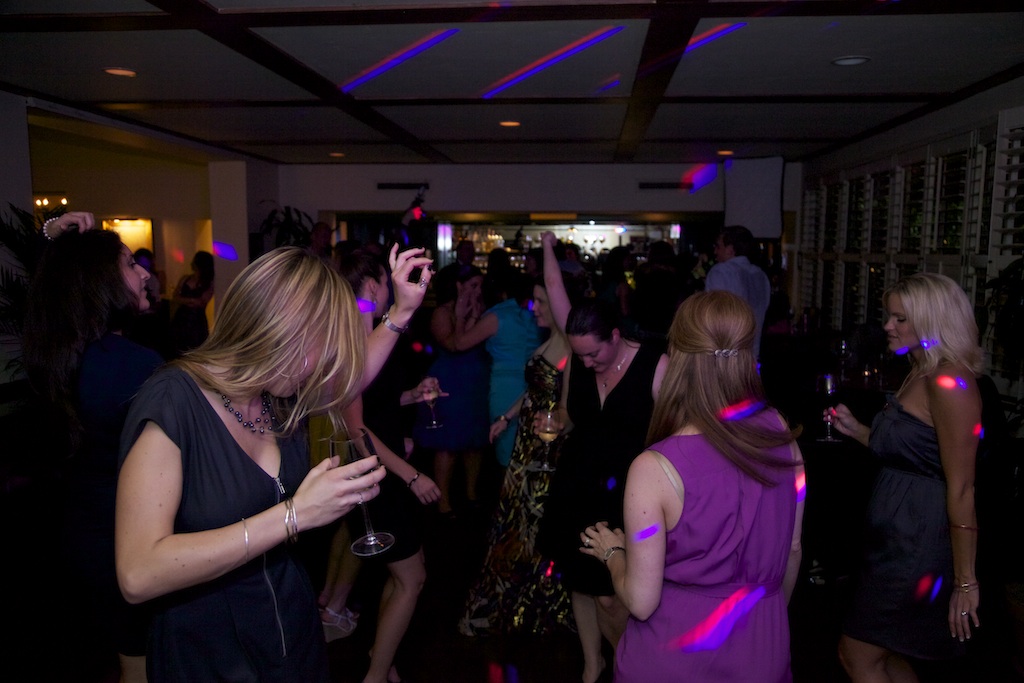 Wedding celebration at the University Club, Santa Barbara