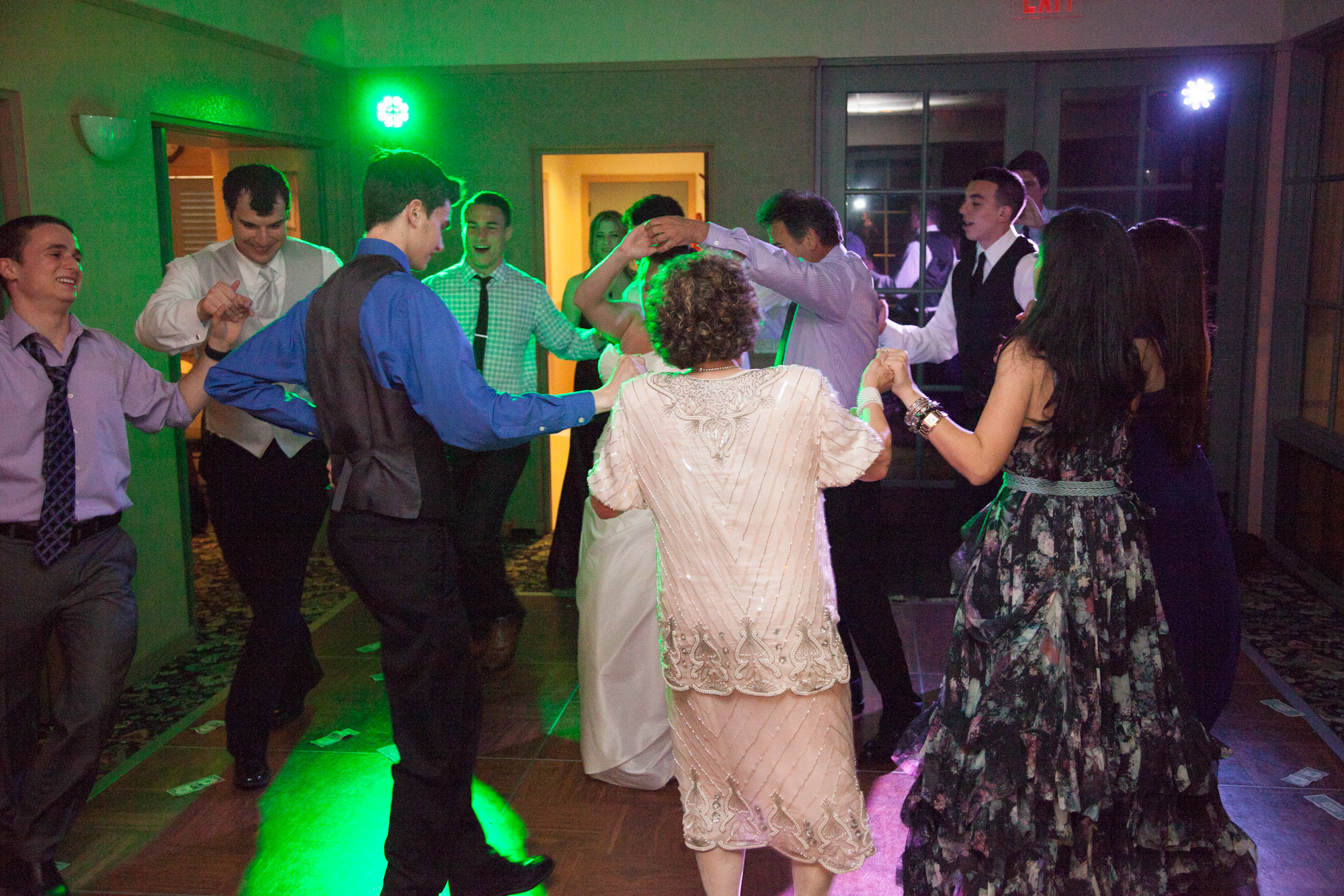 Wedding celebration at Chase Palm Park Center, Santa Barbara