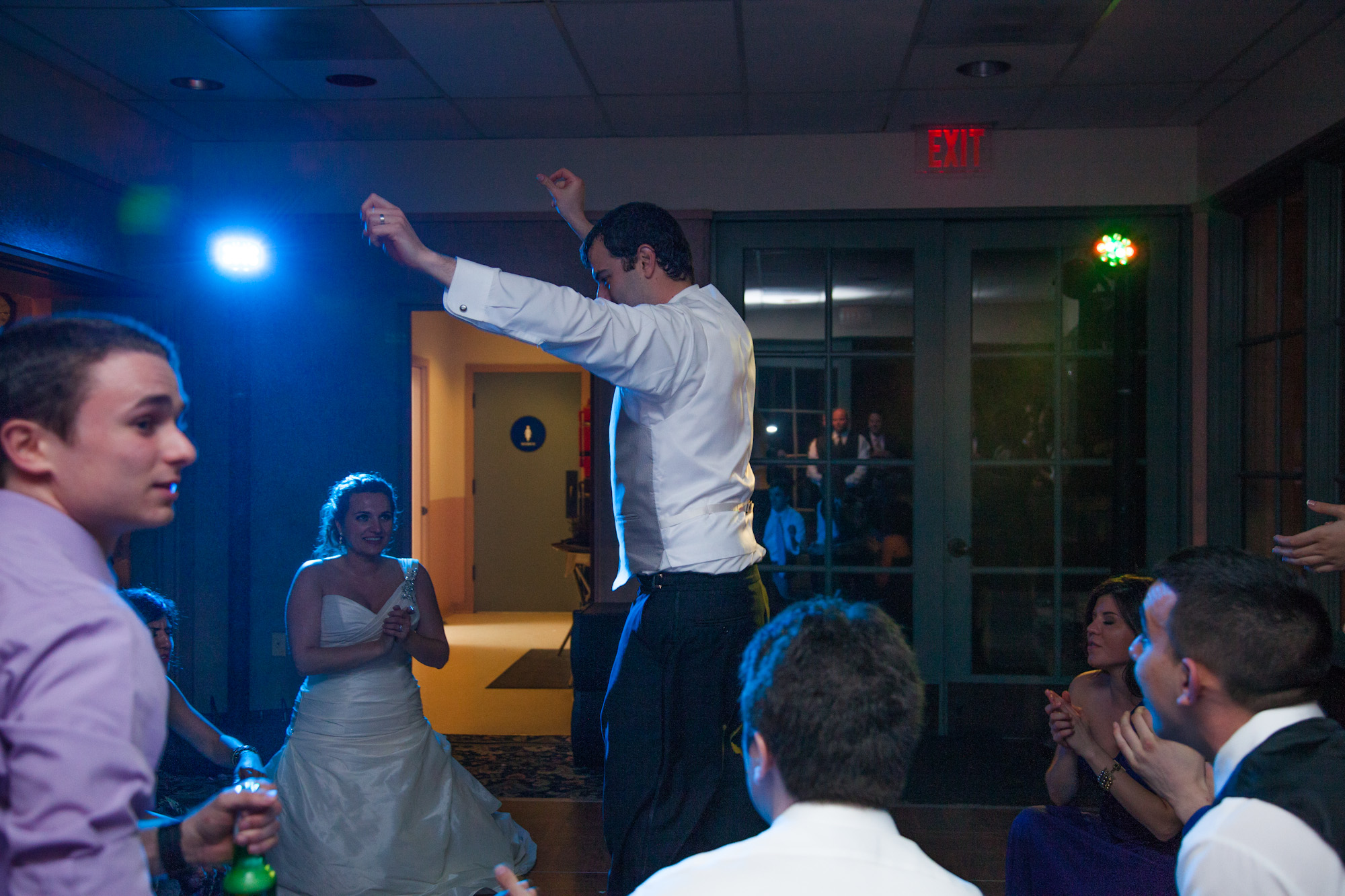 Wedding celebration at Chase Palm Park Center, Santa Barbara