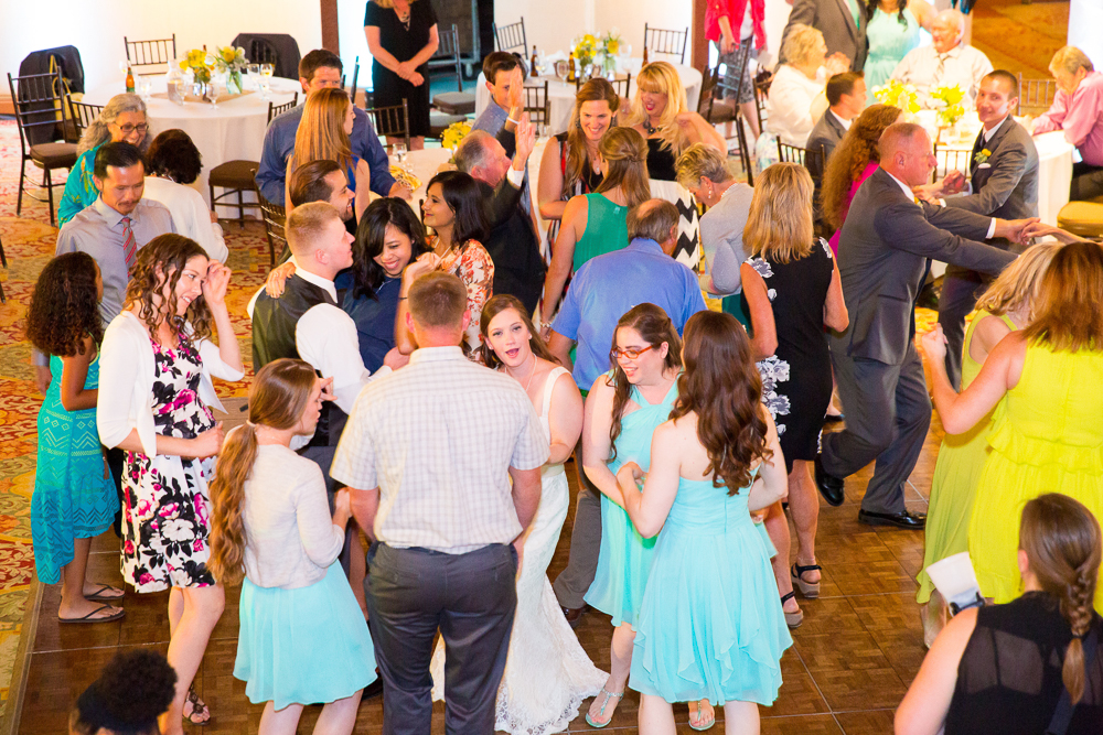 Wedding at Cabrillo Arts Pavilion, Santa Barbara, with DJ JAS