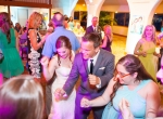 Wedding celebration at Cabrillo Arts Pavilion, Santa Barbara