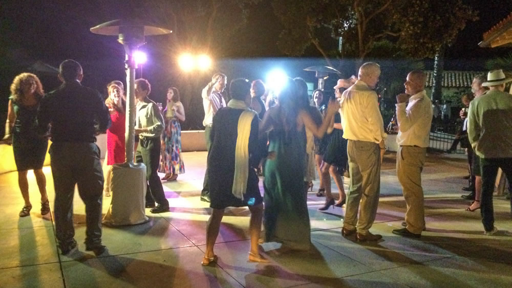 DJ JAS Productions wedding at Chase Palm Park Center, Santa Barbara