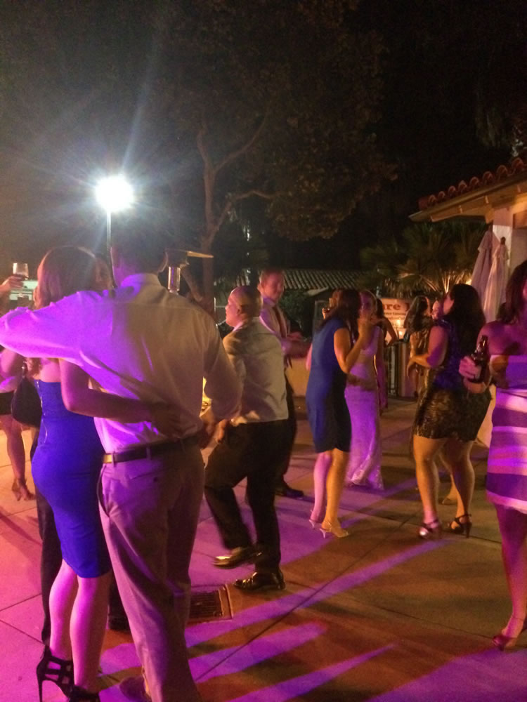 Wedding at Chase Palm Park Center, Santa Barbara, with DJ JAS