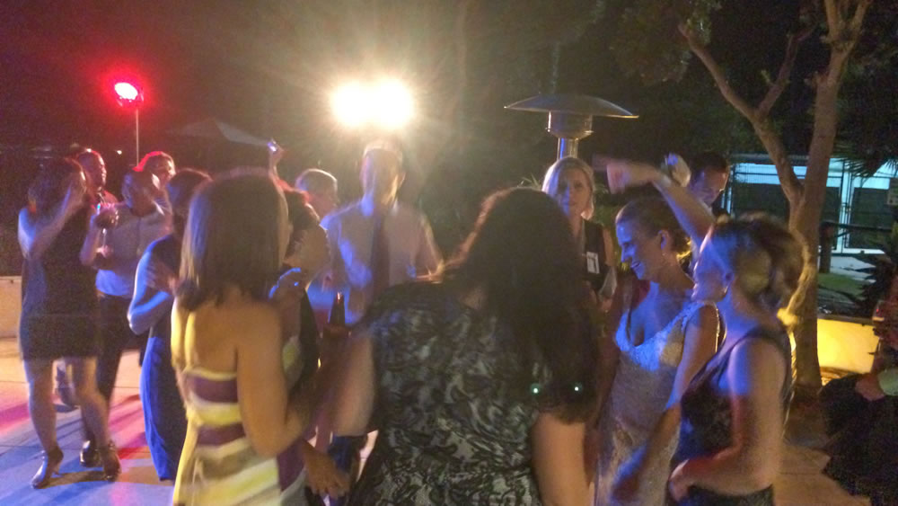 DJ JAS Productions wedding at Chase Palm Park Center, Santa Barbara