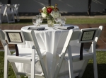 Wedding celebration at Gainey Vineyard, Santa Ynez