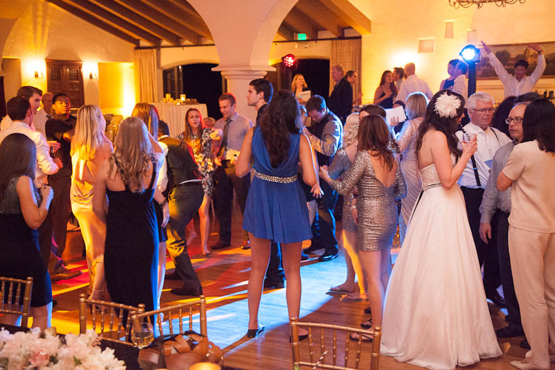 DJ JAS Productions wedding at Rockwood Women's Club, Santa Barbara