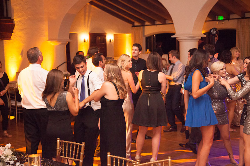 Wedding celebration at Rockwood Women's Club, Santa Barbara