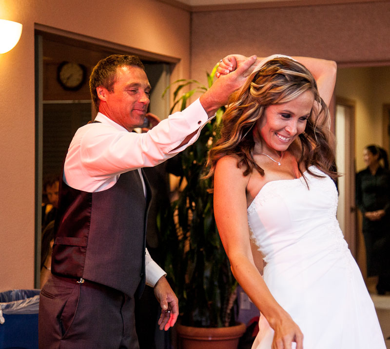 Wedding at Rockwood Women's Club, Santa Barbara, with DJ JAS