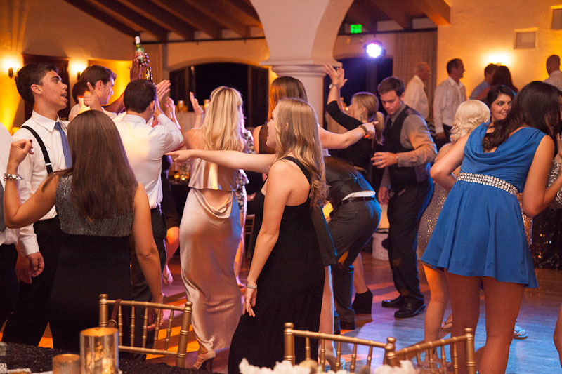 Wedding at Rockwood Women's Club, Santa Barbara, with DJ JAS