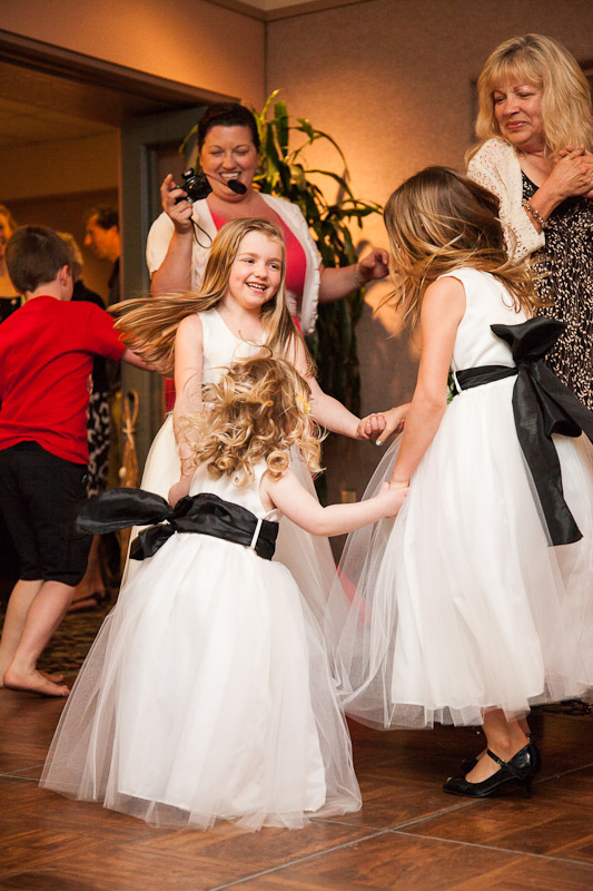 Wedding celebration at Rockwood Women's Club, Santa Barbara