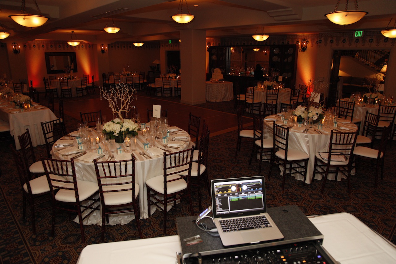 DJ JAS Productions wedding at the Canary Hotel rooftop, Santa Barbara