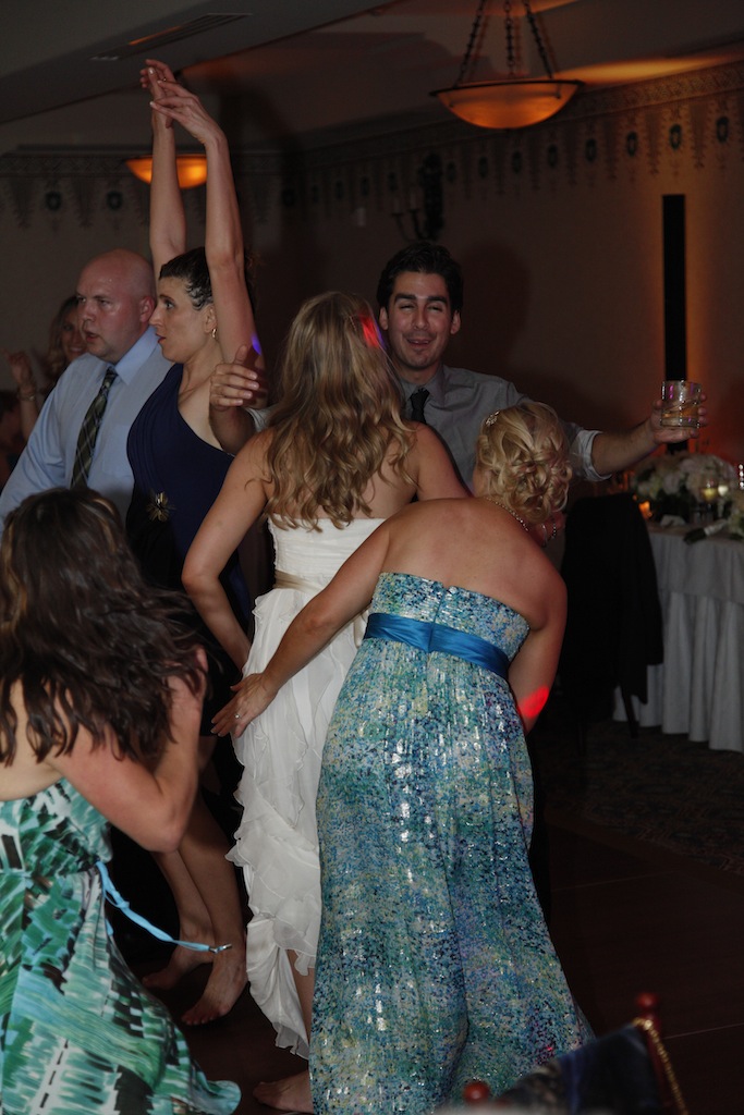 Wedding at the Canary Hotel rooftop, Santa Barbara, with DJ JAS