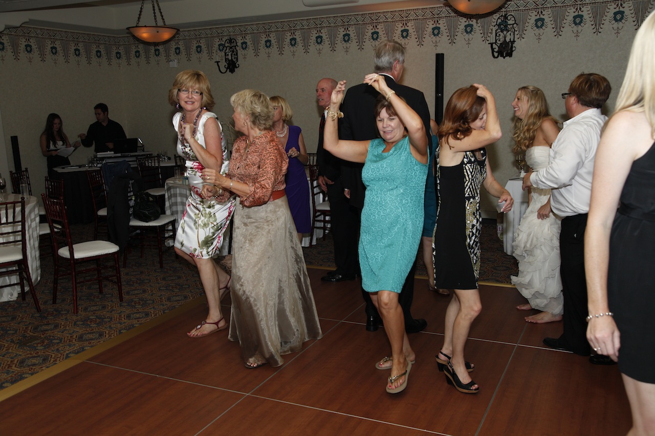 DJ JAS Productions wedding at the Canary Hotel rooftop, Santa Barbara
