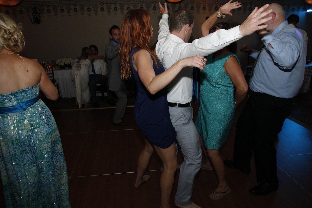 Wedding at the Canary Hotel rooftop, Santa Barbara, with DJ JAS
