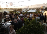 Wedding celebration at the Canary Hotel rooftop, Santa Barbara