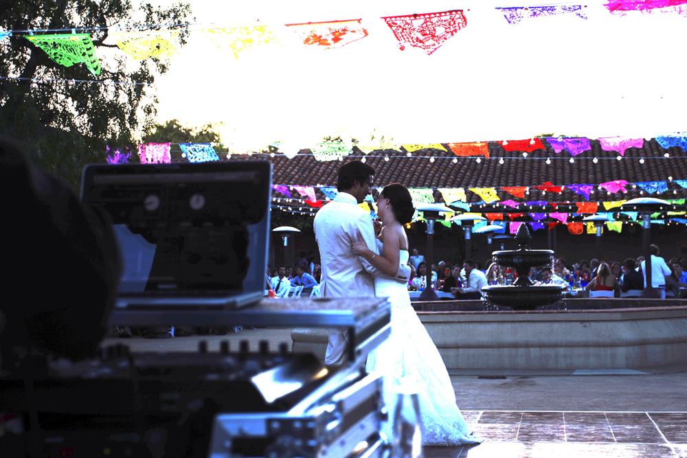 Wedding at the Santa Barbara Historical Museum with DJ JAS