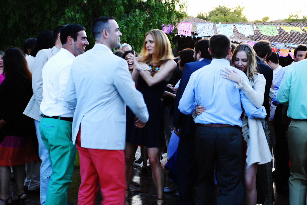 Wedding celebration at the Santa Barbara Historical Museum