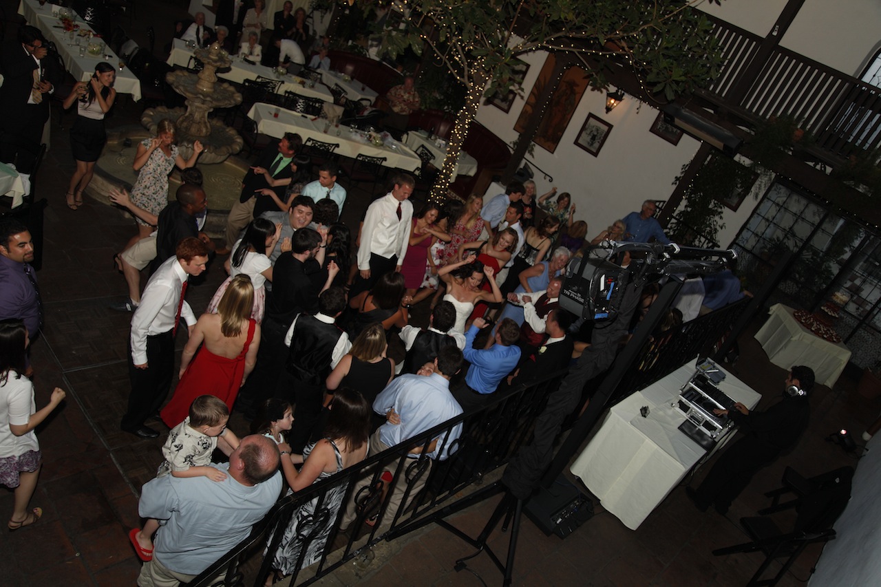 Wedding at El Paseo, Santa Barbara, with DJ JAS