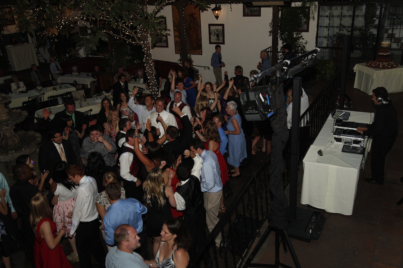 Wedding at El Paseo, Santa Barbara, with DJ JAS