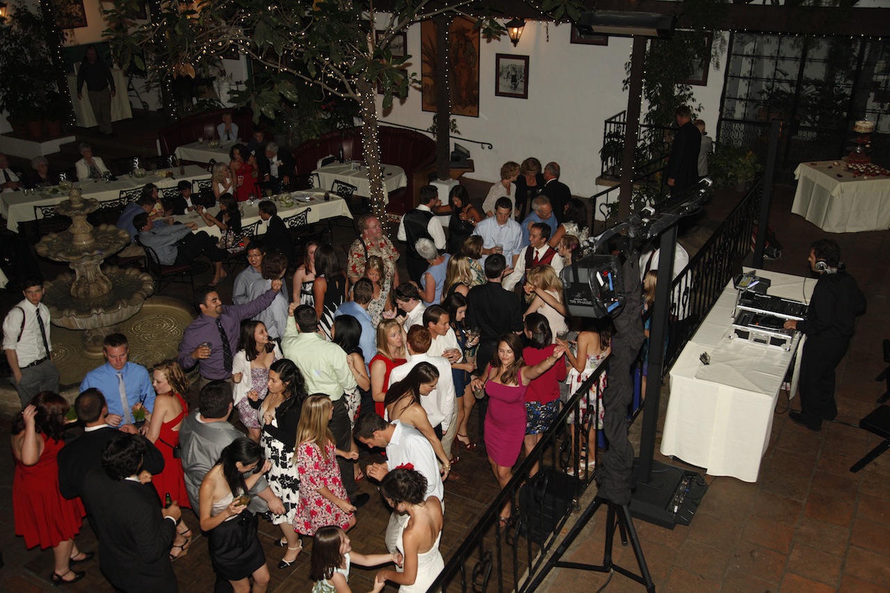 DJ JAS Productions wedding at El Paseo, Santa Barbara