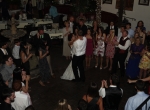 Wedding celebration at El Paseo, Santa Barbara