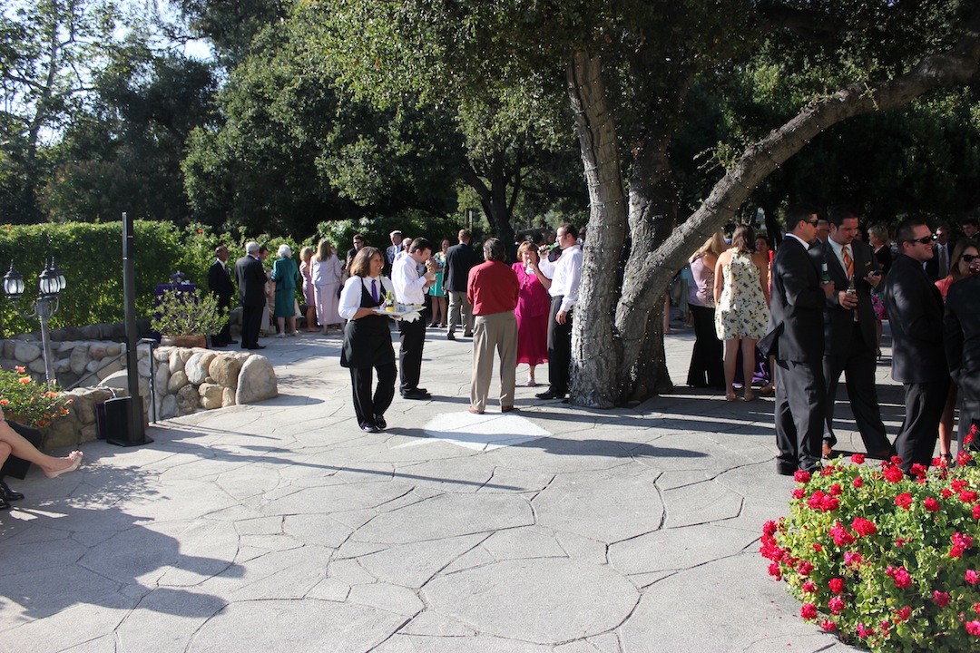 Wedding at Rockwood Women's Club, Santa Barbara, with DJ JAS