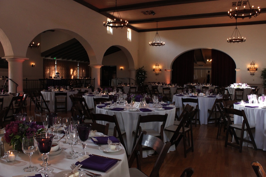 Wedding at Rockwood Women's Club, Santa Barbara, with DJ JAS