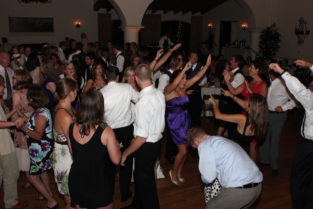 Wedding at Rockwood Women's Club, Santa Barbara, with DJ JAS