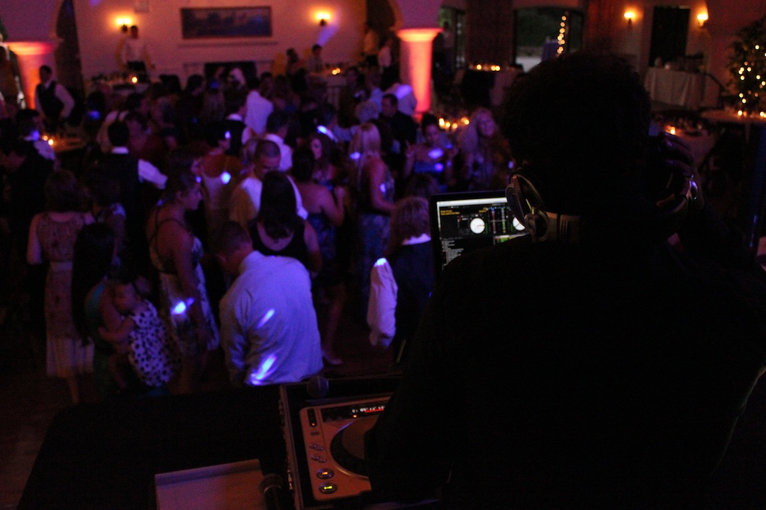 Wedding at Rockwood Women's Club, Santa Barbara, with DJ JAS