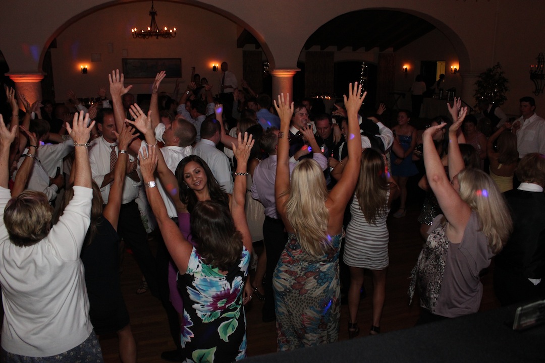 DJ JAS Productions wedding at Rockwood Women's Club, Santa Barbara