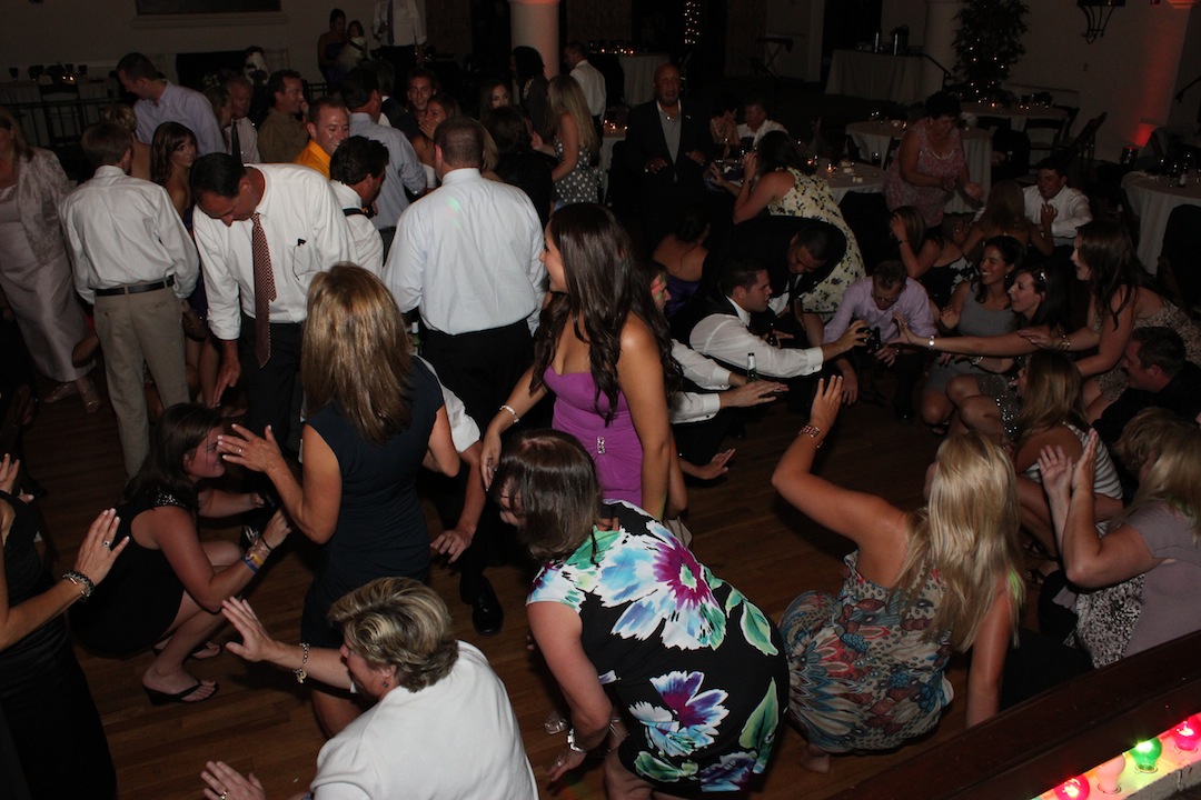Wedding celebration at Rockwood Women's Club, Santa Barbara