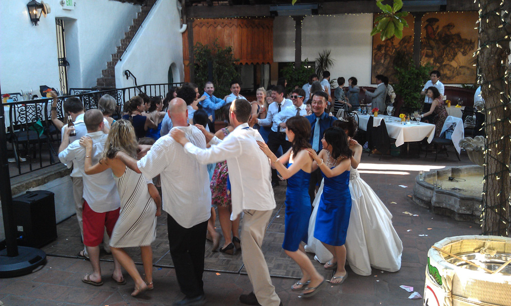 Wedding celebration with DJ JAS