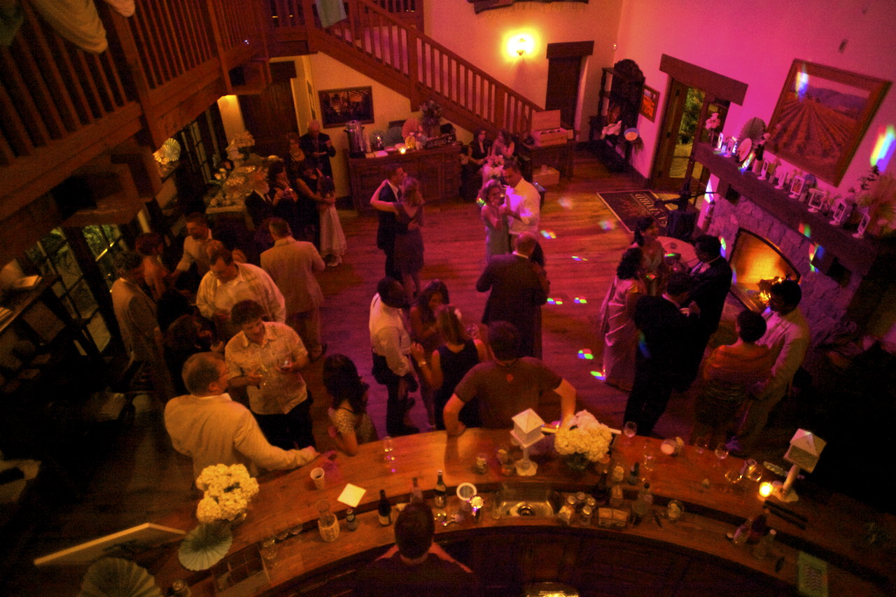 DJ JAS Productions wedding at Sanford Winery, Lompoc