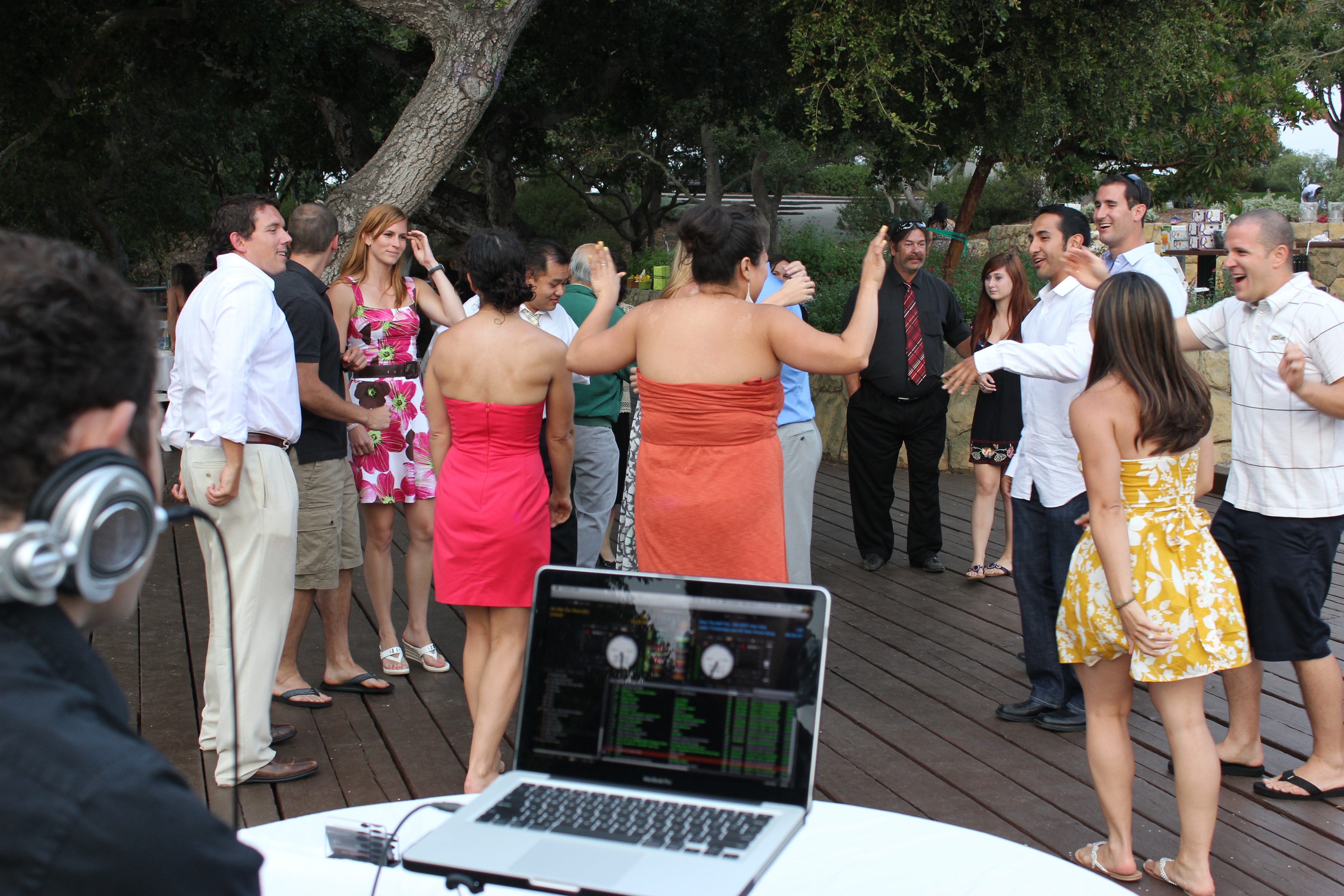 Wedding at Elings Park, Santa Barbara, with DJ JAS