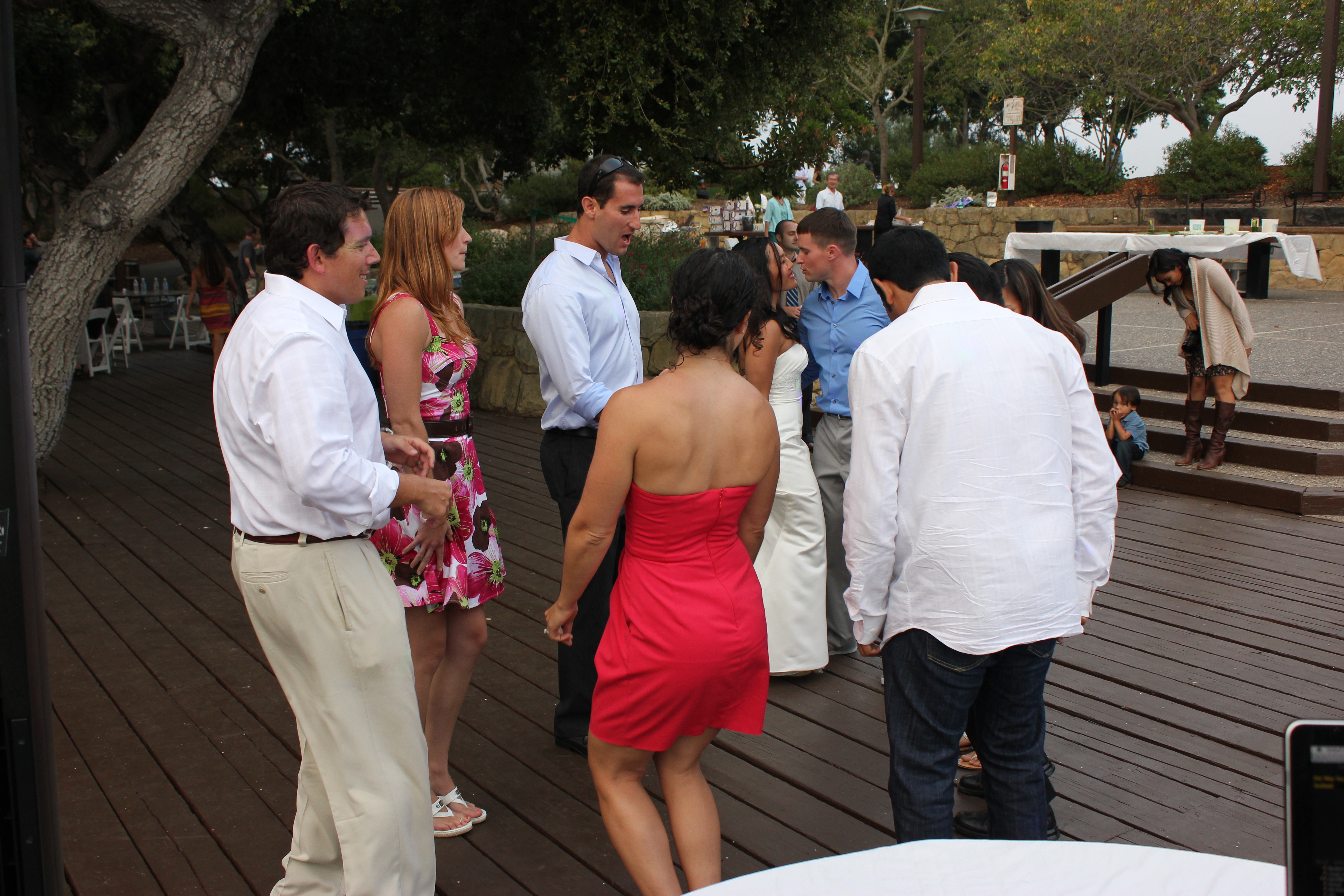 Wedding celebration at Elings Park, Santa Barbara
