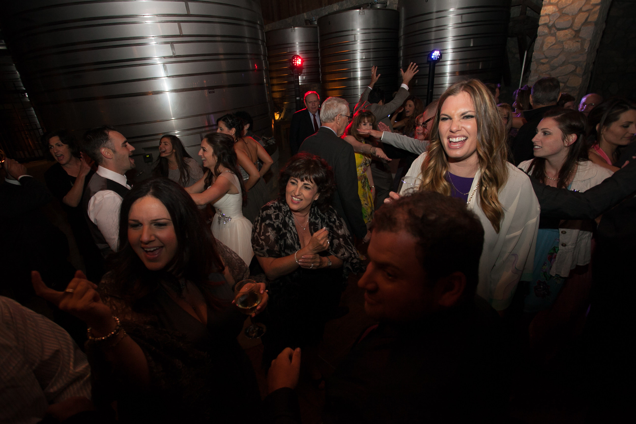DJ JAS Productions wedding at Sanford Winery, Lompoc