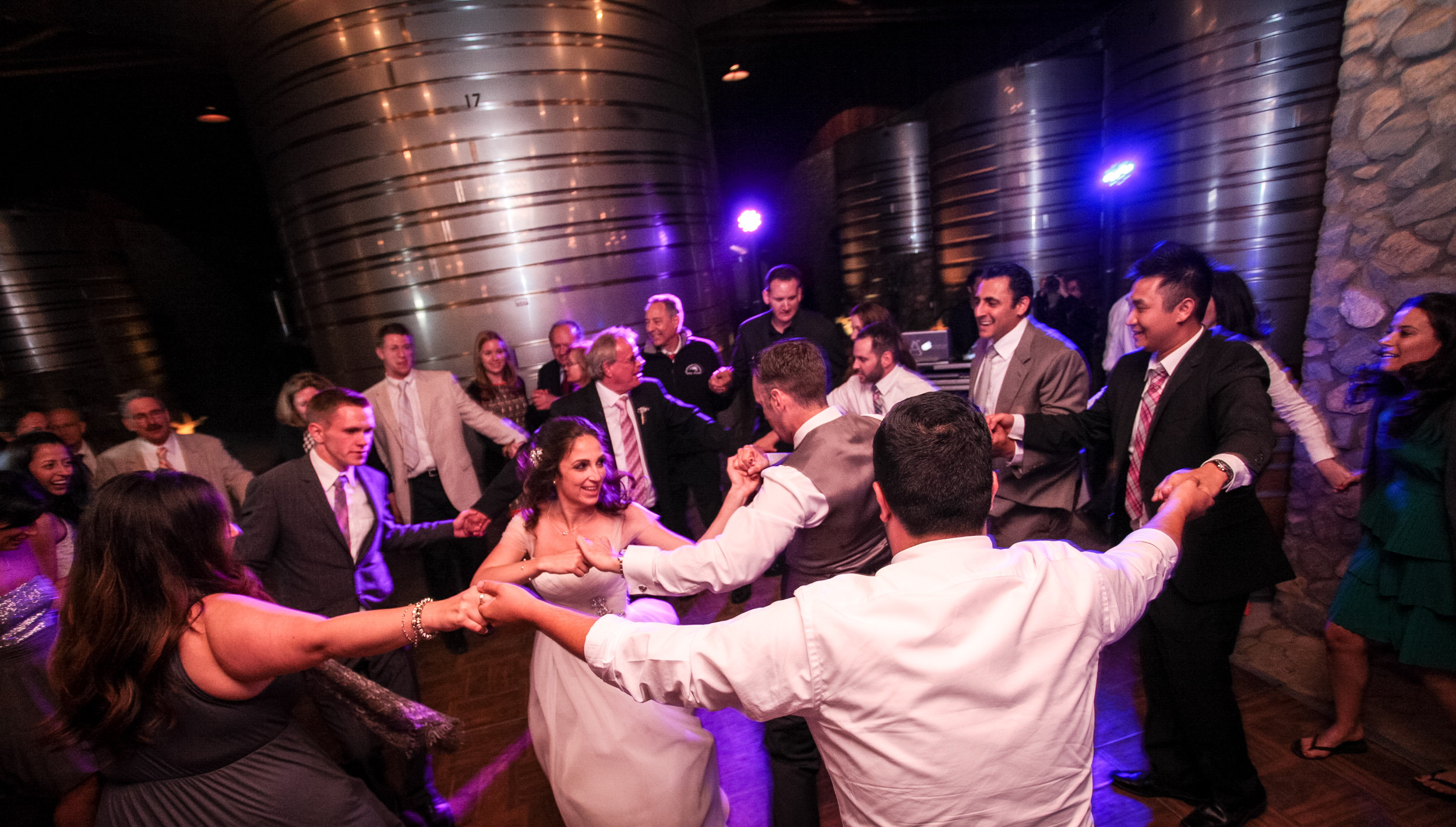 DJ JAS Productions wedding at Sanford Winery, Lompoc