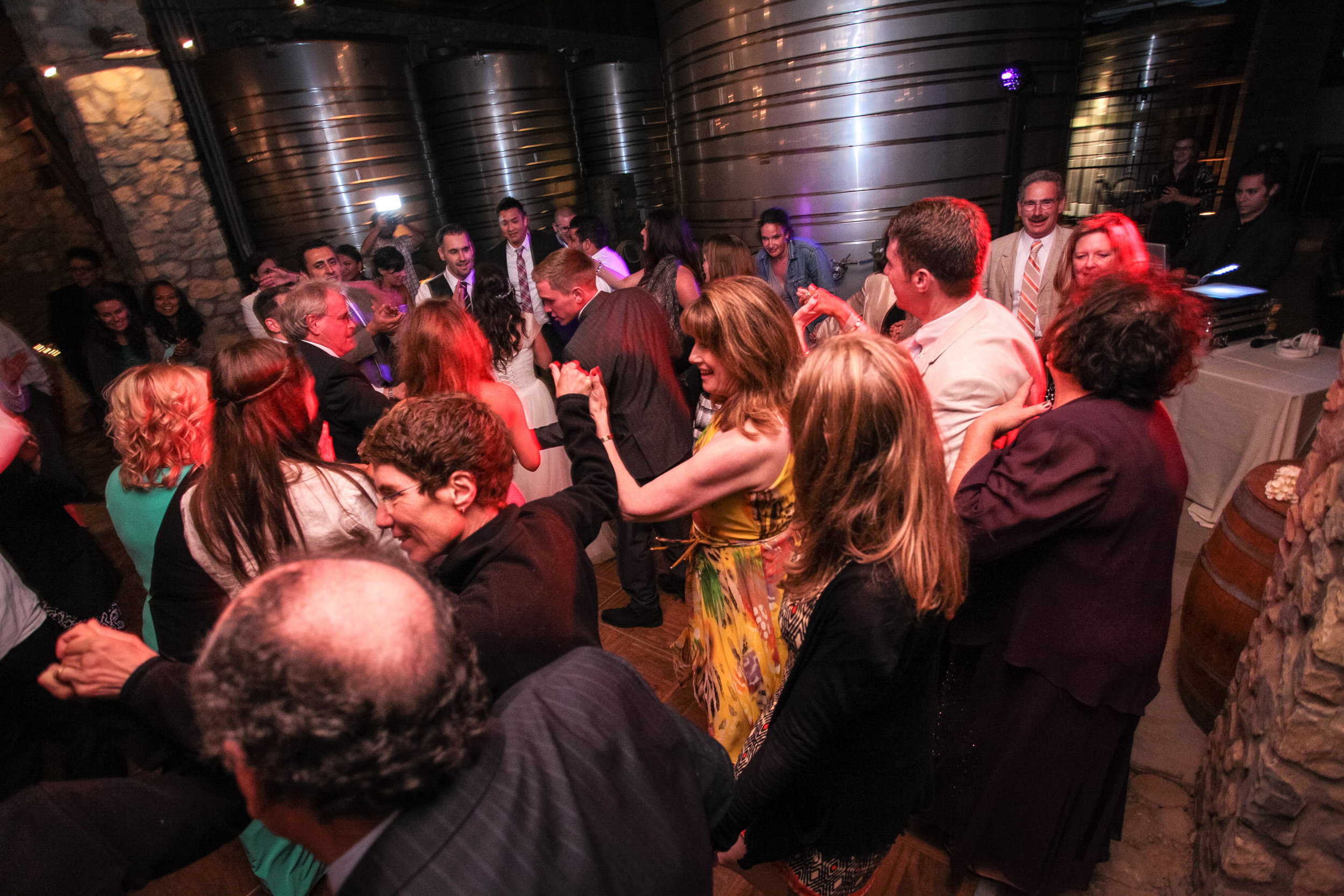 DJ JAS Productions wedding at Sanford Winery, Lompoc