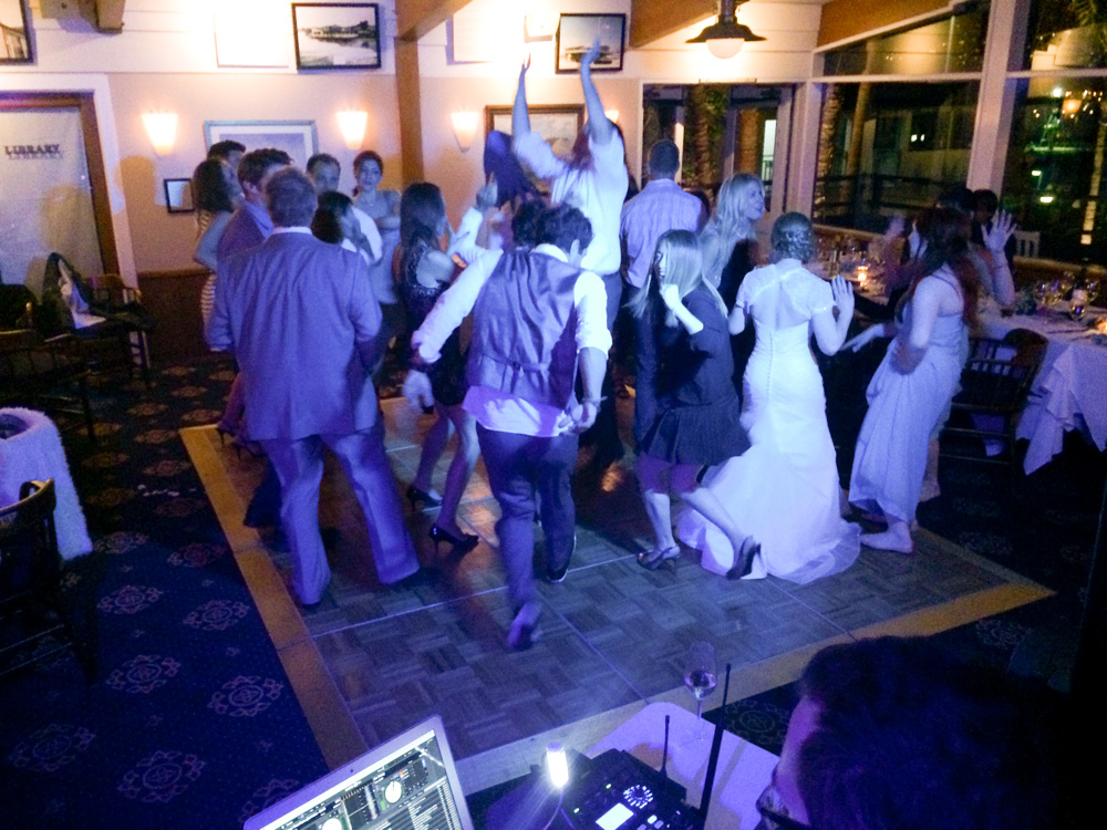DJ JAS Productions wedding at the Santa Barbara Yacht Club