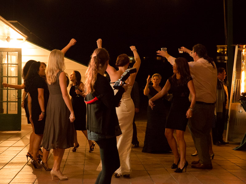 Wedding celebration at the Santa Barbara Polo Club, Carpinteria